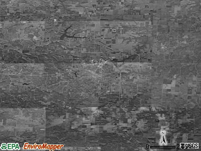Zip code 65270 satellite photo by USGS