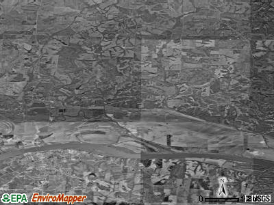 Zip code 65274 satellite photo by USGS