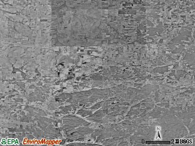 Zip code 65325 satellite photo by USGS