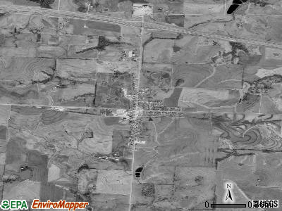 Zip code 65327 satellite photo by USGS
