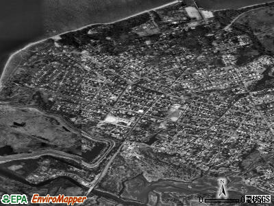 Zip code 08063 satellite photo by USGS