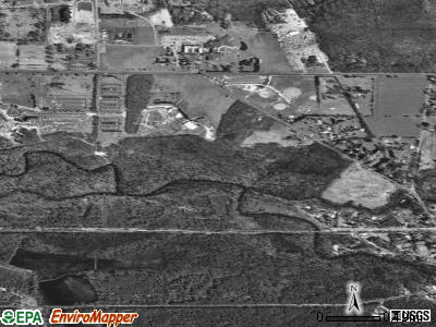 Zip code 08064 satellite photo by USGS
