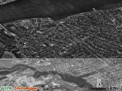 Zip code 08065 satellite photo by USGS