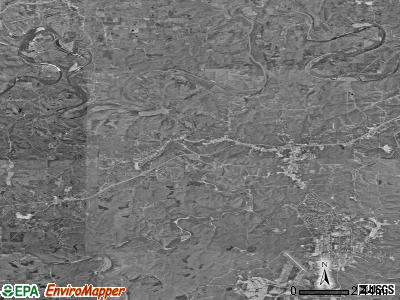 Zip code 65583 satellite photo by USGS