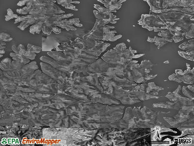Zip code 65611 satellite photo by USGS