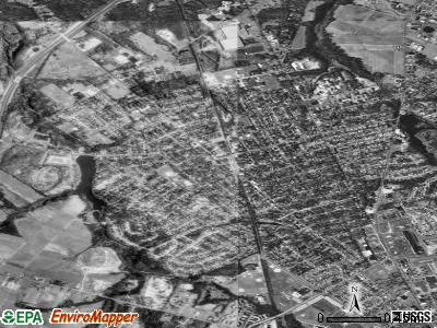 Zip code 08071 satellite photo by USGS