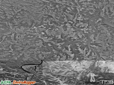 Zip code 65641 satellite photo by USGS