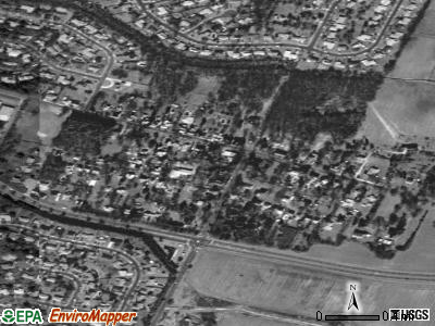 Zip code 08073 satellite photo by USGS