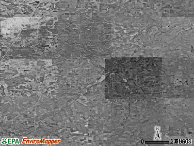 Zip code 65713 satellite photo by USGS