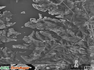 Zip code 65739 satellite photo by USGS