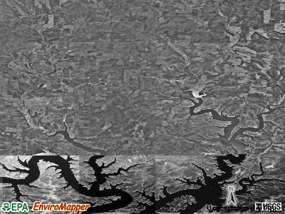Zip code 65761 satellite photo by USGS