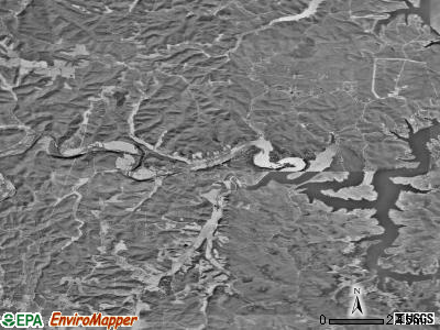 Zip code 65789 satellite photo by USGS