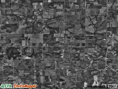 Zip code 66002 satellite photo by USGS