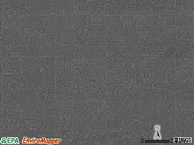 Zip code 66010 satellite photo by USGS