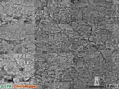 Zip code 66023 satellite photo by USGS