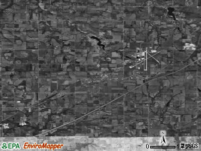 Zip code 66030 satellite photo by USGS