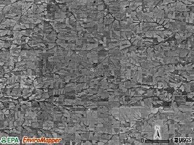 Zip code 66060 satellite photo by USGS