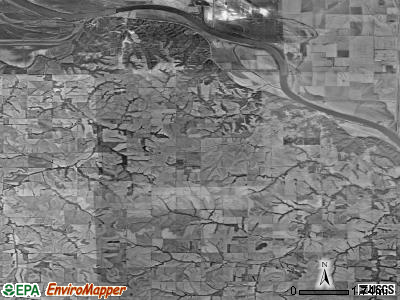 Zip code 66094 satellite photo by USGS