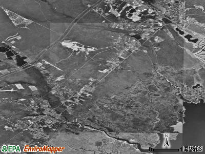 Zip code 08092 satellite photo by USGS