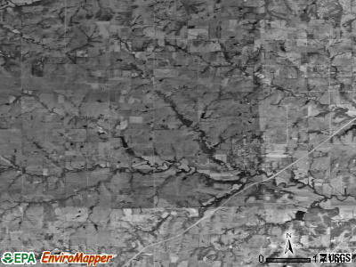 Zip code 66402 satellite photo by USGS