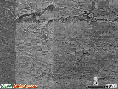 Zip code 66404 satellite photo by USGS