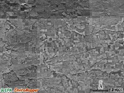 Zip code 66408 satellite photo by USGS