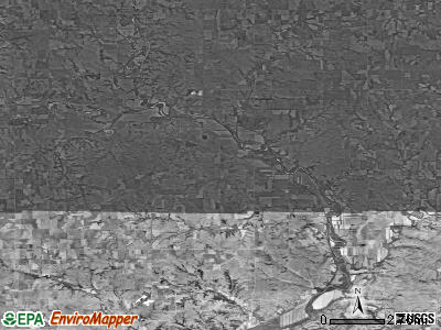 Zip code 66411 satellite photo by USGS