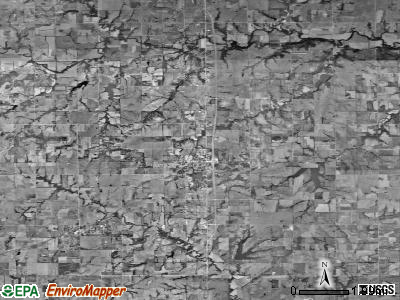 Zip code 66414 satellite photo by USGS