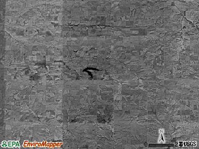 Zip code 66415 satellite photo by USGS
