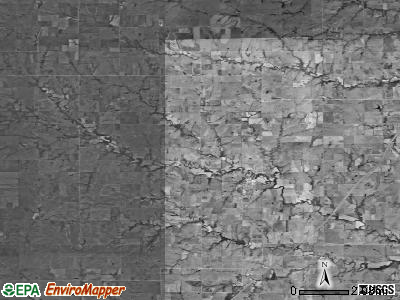 Zip code 66431 satellite photo by USGS