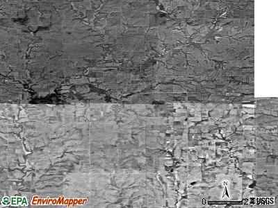 Zip code 66432 satellite photo by USGS