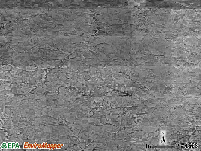 Zip code 66434 satellite photo by USGS