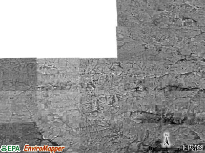 Zip code 66436 satellite photo by USGS