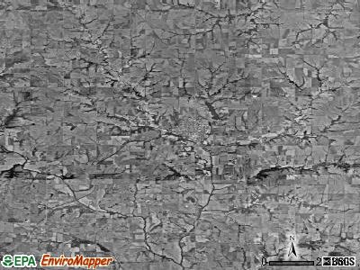 Zip code 66439 satellite photo by USGS