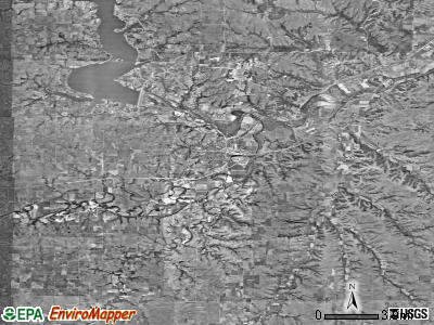 Zip code 66441 satellite photo by USGS