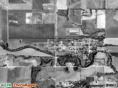 Zip code 66450 satellite photo by USGS