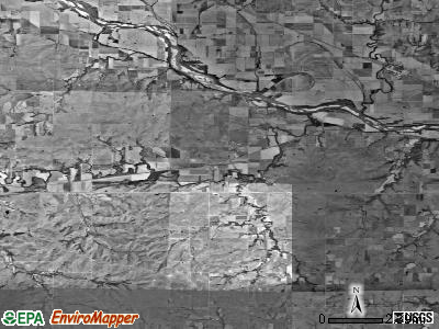 Zip code 66507 satellite photo by USGS