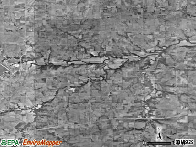 Zip code 66510 satellite photo by USGS