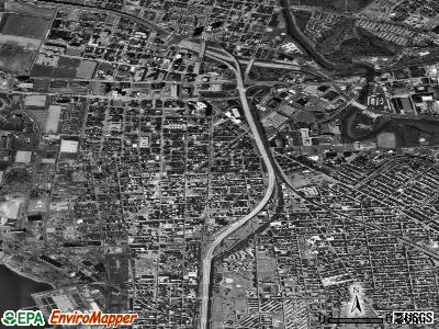 Zip code 08103 satellite photo by USGS