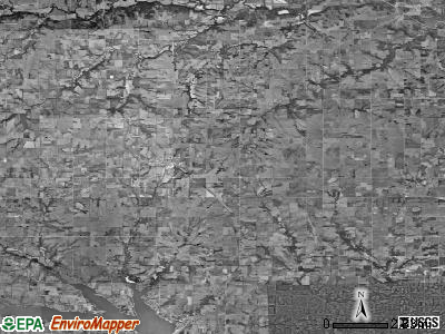 Zip code 66524 satellite photo by USGS
