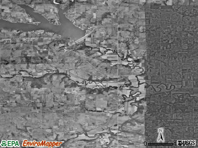 Zip code 66528 satellite photo by USGS
