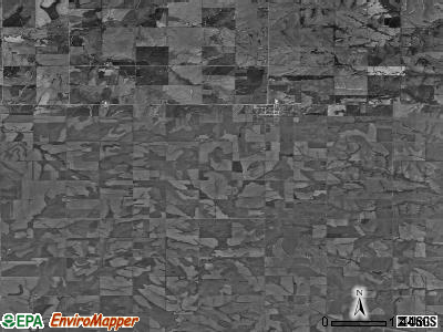 Zip code 66541 satellite photo by USGS
