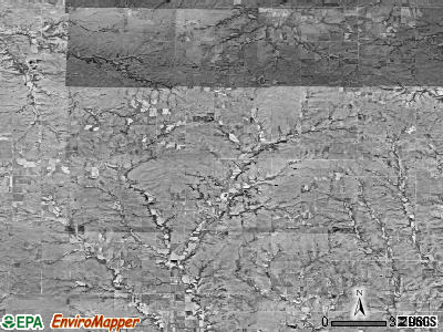 Zip code 66549 satellite photo by USGS