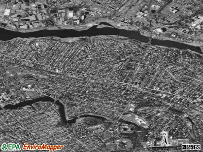Zip code 08108 satellite photo by USGS