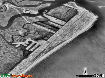 Zip code 08202 satellite photo by USGS