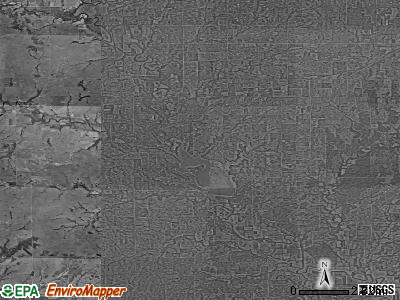 Zip code 66777 satellite photo by USGS
