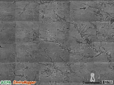 Zip code 66853 satellite photo by USGS
