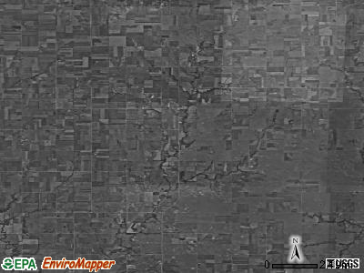 Zip code 66858 satellite photo by USGS