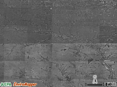 Zip code 66860 satellite photo by USGS