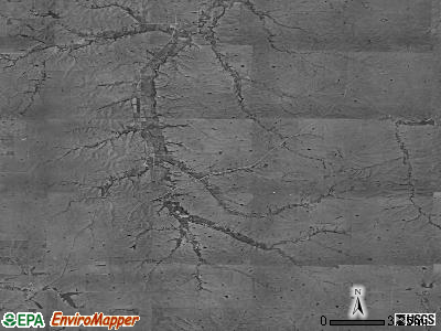 Zip code 66862 satellite photo by USGS